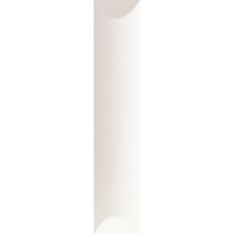 192101 Плитка Up Cuscino White Matte 25x5