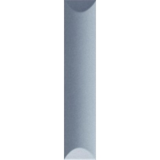 192107 Плитка Up Cuscino Blue Matte 25x5