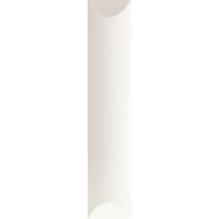 192111 Плитка Up Cuscino White Glossy 25x5