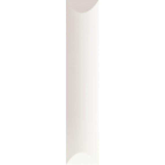 Керамическая плитка 192111 Плитка Up Cuscino White Glossy 25x5