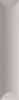 192113 Плитка Up Cuscino Grey Glossy  25x5