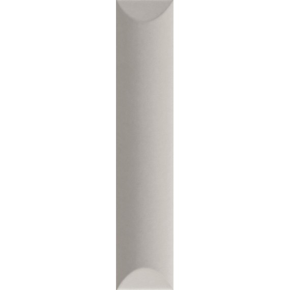 Керамическая плитка 192113 Плитка Up Cuscino Grey Glossy  25x5