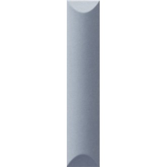192117 Плитка Up Cuscino Blue Glossy 25x5