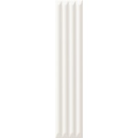 192121 Плитка Up Cannettato White Matte 25x5