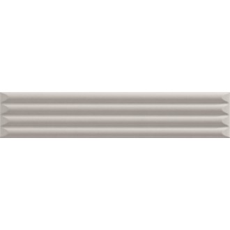 192123 Плитка Up Cannettato Grey Matte 25x5