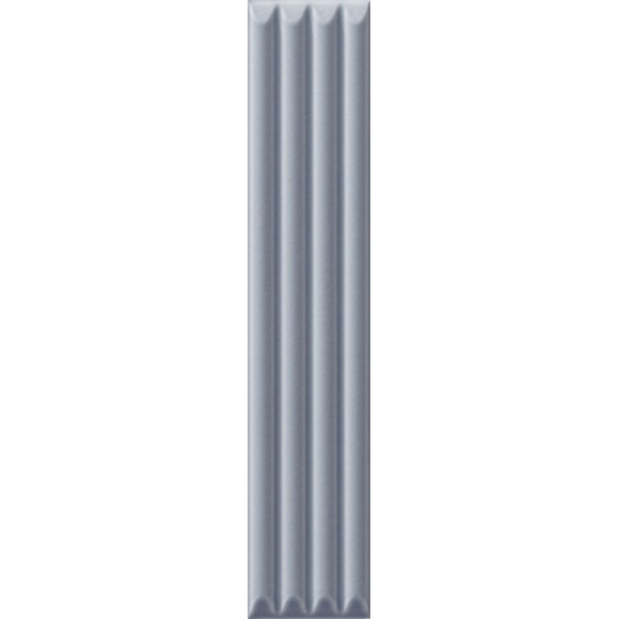 Керамическая плитка 192127 Плитка Up Cannettato Blue Matte 25x5