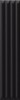 192132 Плитка Up Cannettato Black Glossy 25x5