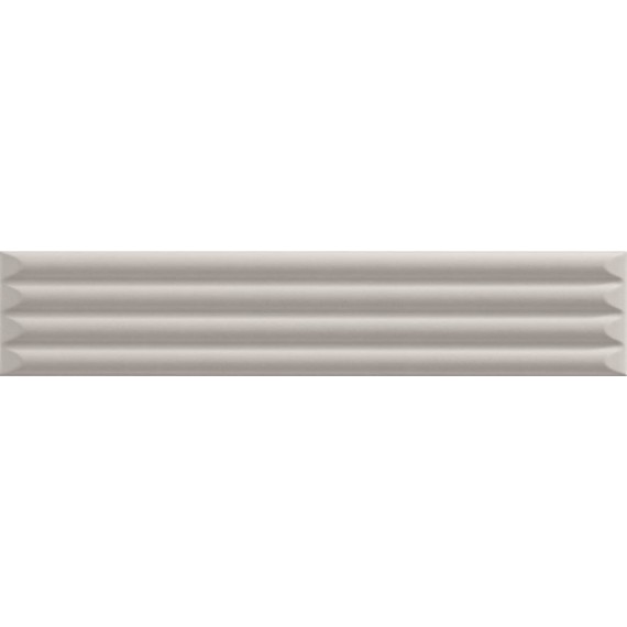 Керамическая плитка 192133 Плитка Up Cannettato Grey Glossy 25x5