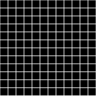 20071 Мозаика Темари черный матовый 29,8х29,8