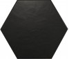20338 Hexatile Negro Mate 17.5*20