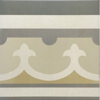 20928 Керамогранит CAPRICE BURGUNDY BORDER 20x20