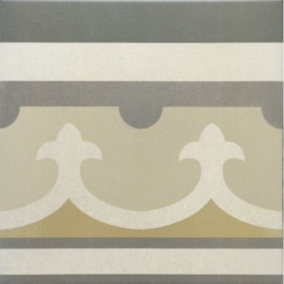 Керамогранит 20928 Керамогранит CAPRICE BURGUNDY BORDER 20x20