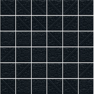 21025 Плитка Ла-Виллет черный 30.1*30.1