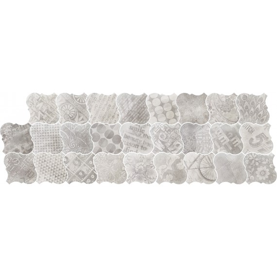 Керамогранит 21343 Curvytile Factory Avenue Grey 26.5*26.5