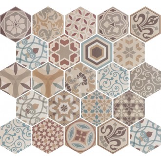 21356 Hexatile Harmony Colour 17,5*20