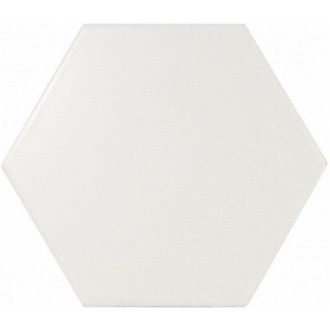 21767 Scale Hexagon White Matt 10,7х12,4