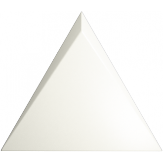 218245 Evoke Triangle Cascade White Matt 15x17