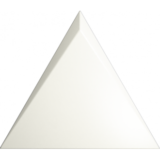 218245 Traingle Cascade White Matt 15x17