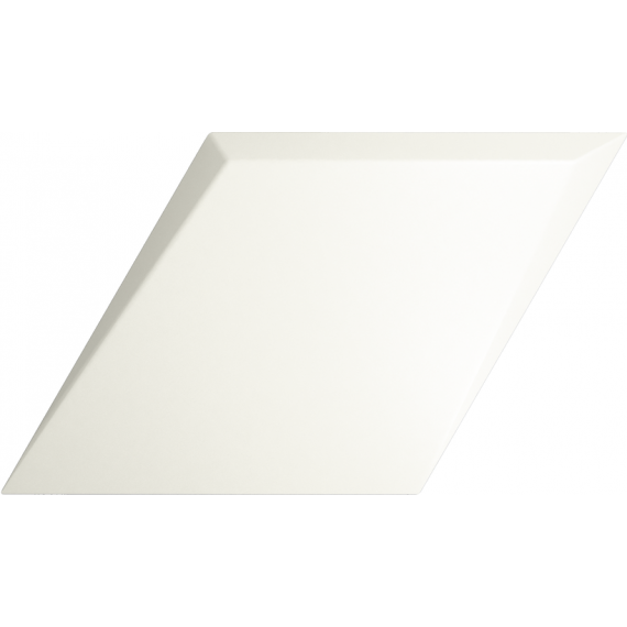 Керамическая плитка 218262 Rombo Drop White Matt 15x25.9