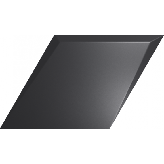 Керамическая плитка 218263 Rombo Drop Black Matt 15x25.9