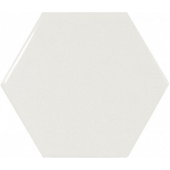 Керамическая плитка 21911 HEXAGON SCALE White 10,7x12,4