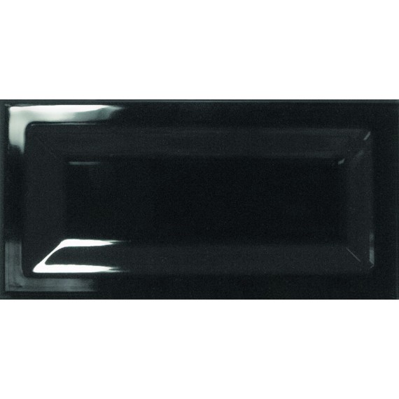Керамическая плитка 22001 INMETRO Black 7.5x15