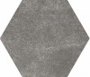 22094 Hexatile Cement Black 17,5x20