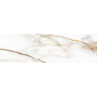 223583 Керамогранит Calacatta Gold White Brillo 31.6х100