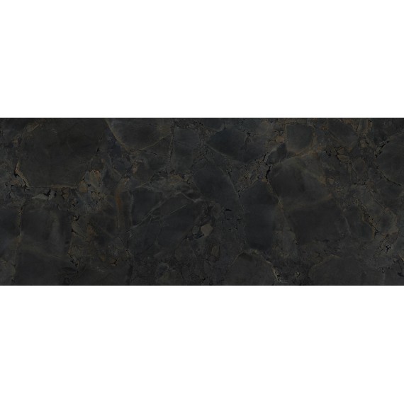 Керамогранит 229646 Керамогранит Jurassic Black Polished 6mm 120x300
