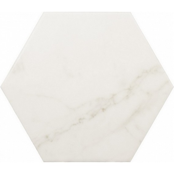 Керамическая плитка 23101 Carrara Hexagon Matt 17,5х20