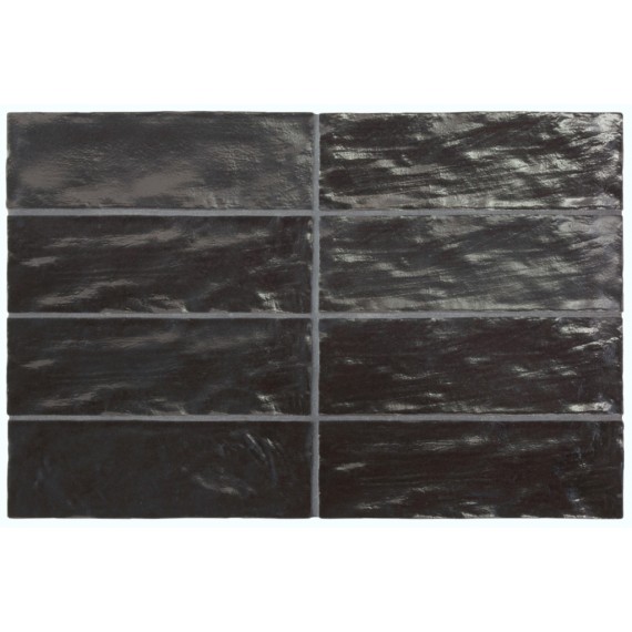 Керамическая плитка 23256 Mallorca Black 6.5x20