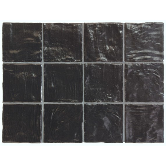 Керамическая плитка 23262 Mallorca Black 10x10
