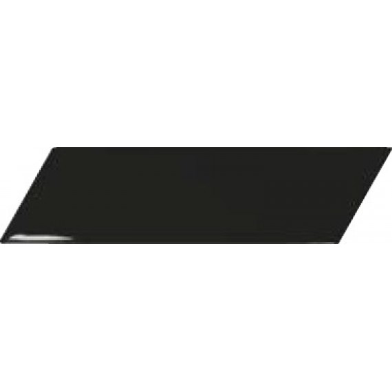 Керамическая плитка 23357 Black Left Matt 5,2x18,6