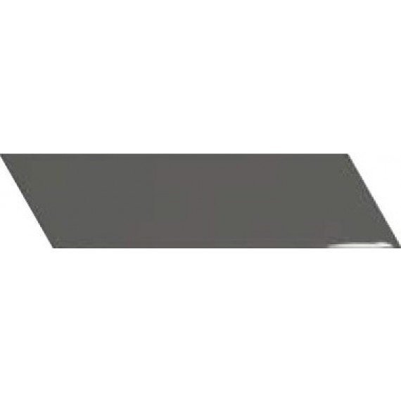 Керамическая плитка 23359 CHEVRON WALL DARK GREY RIGHT 5,2x18,6
