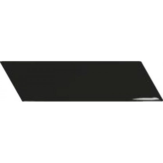 Керамическая плитка 23367 Black Right Matt 5,2x18,6