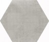 23603 Urban Hexagon Melange Silver 29,2X25,4