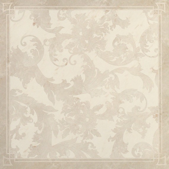 Керамогранит 2400710 MARBLE DEC CASSETTONE FOGLIABIA CALACATA 58,5x58,5