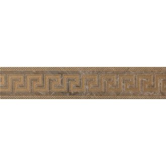 240207 MARBLE FASCIA GRECA MARRONE SAB 11,5x58,5
