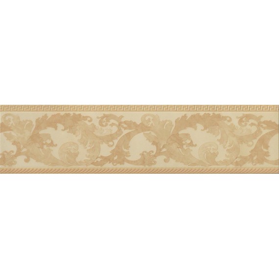 Керамогранит 240232 MARBLE FASCIA BAROCCA ORO LEV 14,4x58,5