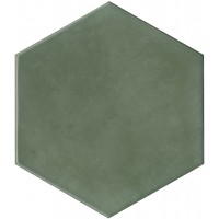 24034 Плитка Флорентина зеленый глянцевый 20x23,1