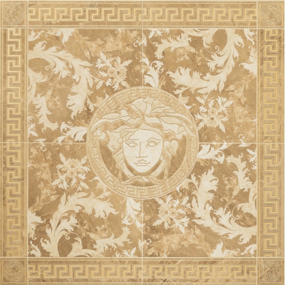 Керамогранит 240422 MARBLE ROSONE ORO 117,2x117,2
