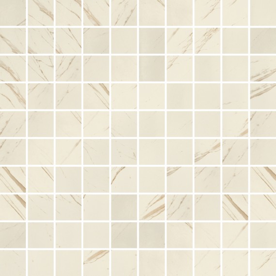 Керамогранит 240501 MARBLE MOSAICS T100 BIANCO 29,1x29,1