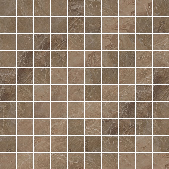 Керамогранит 240507 MARBLE MOSAICS T100 MARRONE 29,1x29,1
