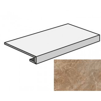 240557 MARBLE GRADONE MARRONE LAP 32,5x58,5