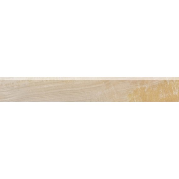 Керамогранит 240592 MARBLE BATTISCOPA MOLATO ORO LAP 8x58,5