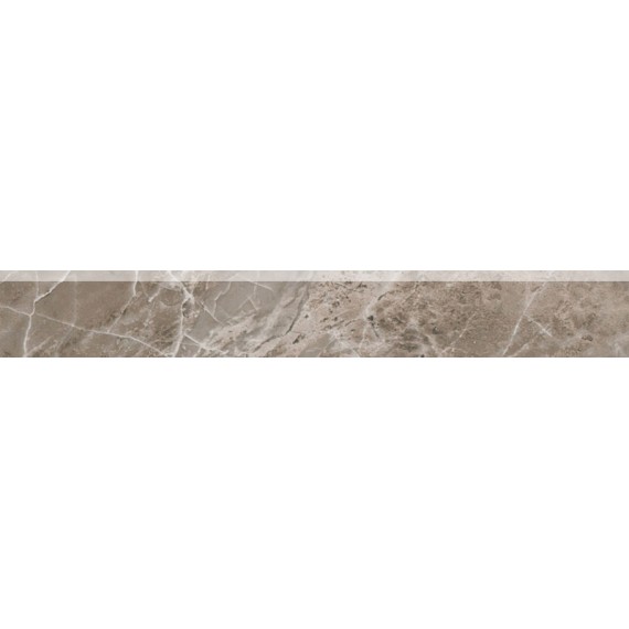 Керамогранит 240596 MARBLE BATTISCOPA MOLATO GRIGIO LAP 8x58,5
