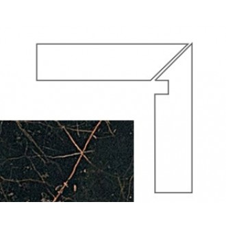 240633 MARBLE BATTISCALA NERO DX LAP 8x117.2