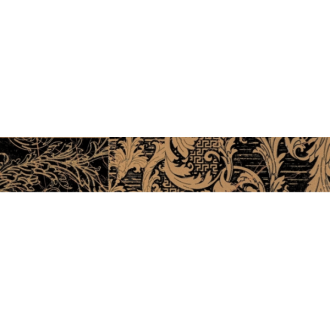 240733 FASCIA PATCHWORK NERO 9,8x58,5