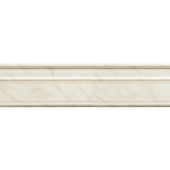Керамогранит 240791 Battiscopa Bianco 15x58,5