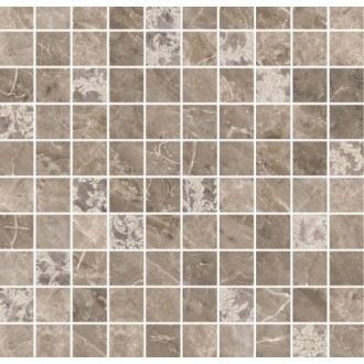 240826 MOSAICS T100 DECORATO GRIGIO 29,1x29,1